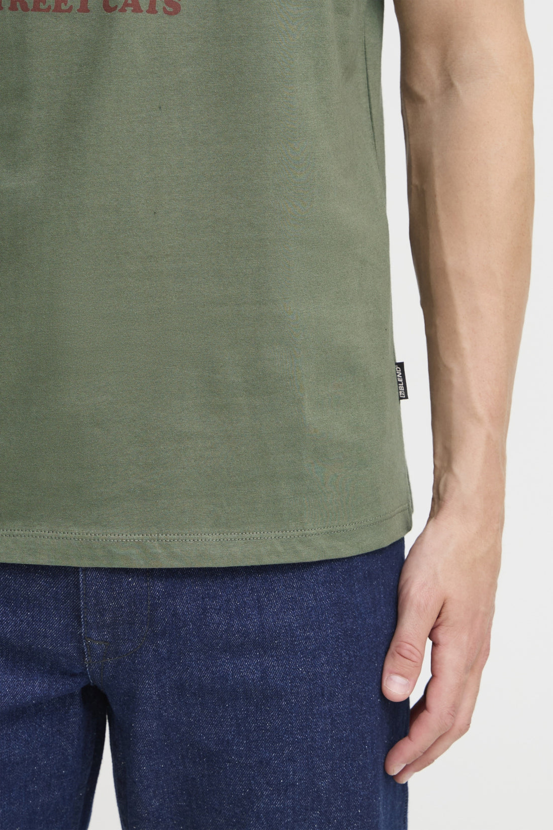 Blend - Bhirving Graphic Tee - Thyme