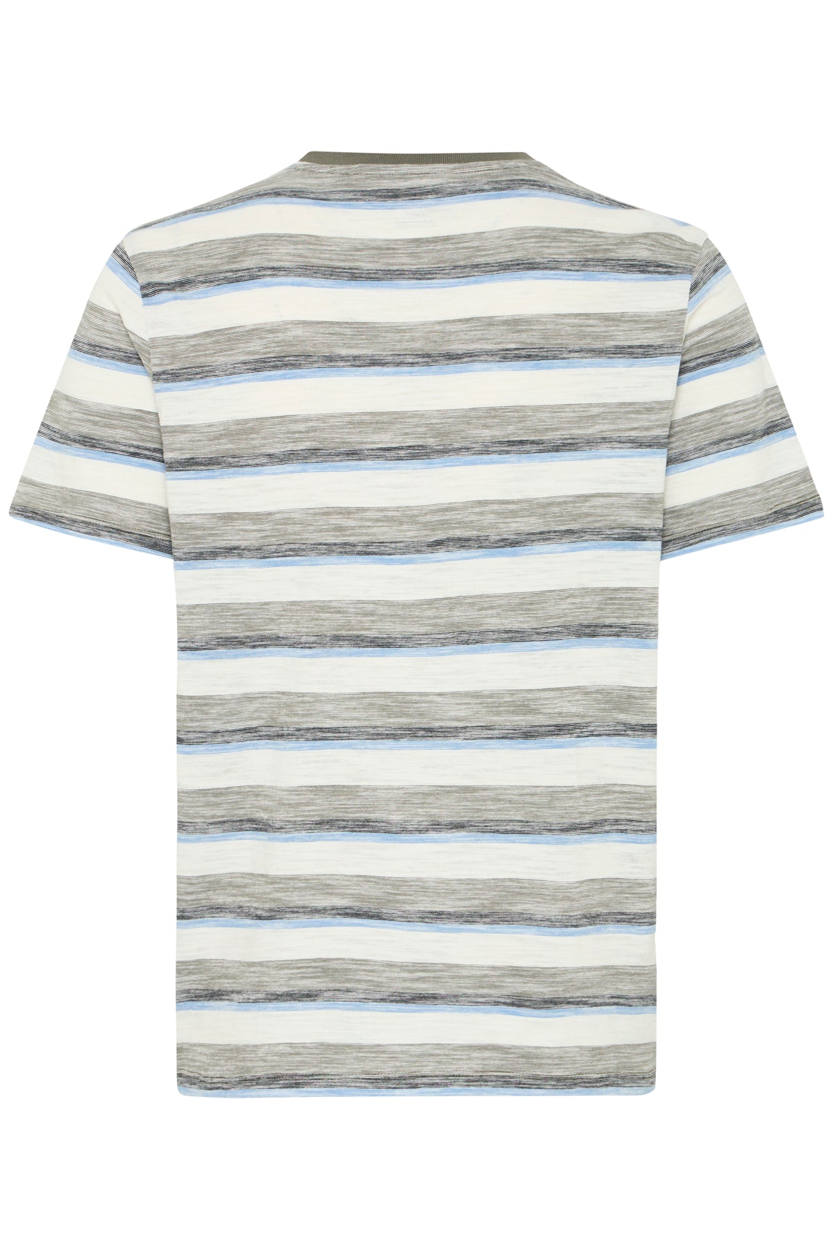 Blend - Striped Tee - Dusty Olive