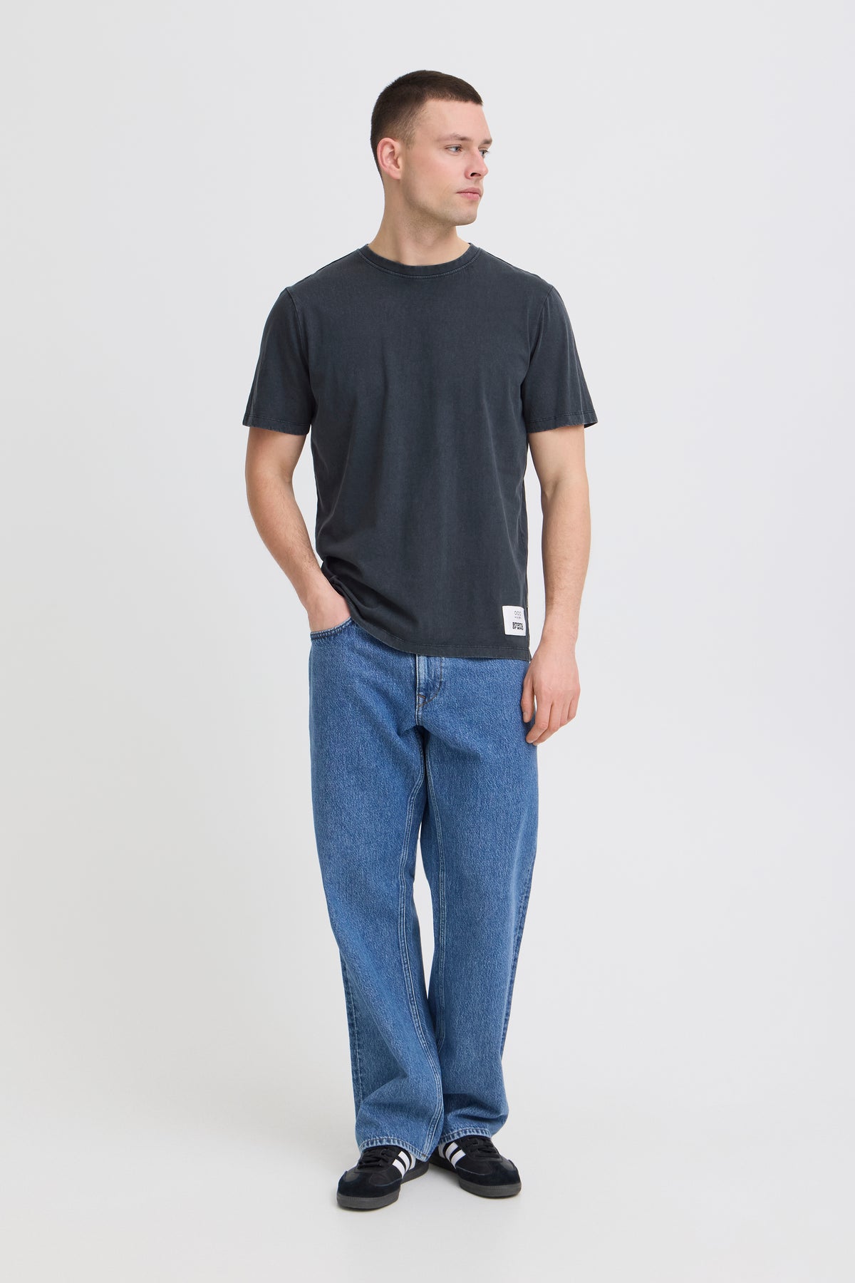 Blend -  Garment Washed Tee - Salute