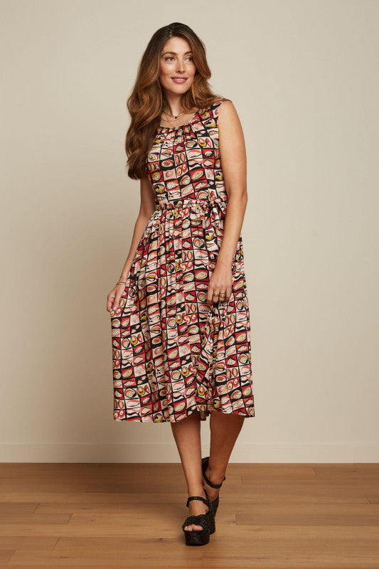 King Louie  - Darlene Dress St Vincent - Black