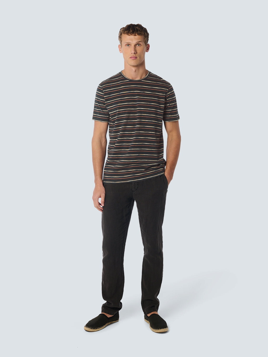 No Excess - Multi Stripe Tee - Night