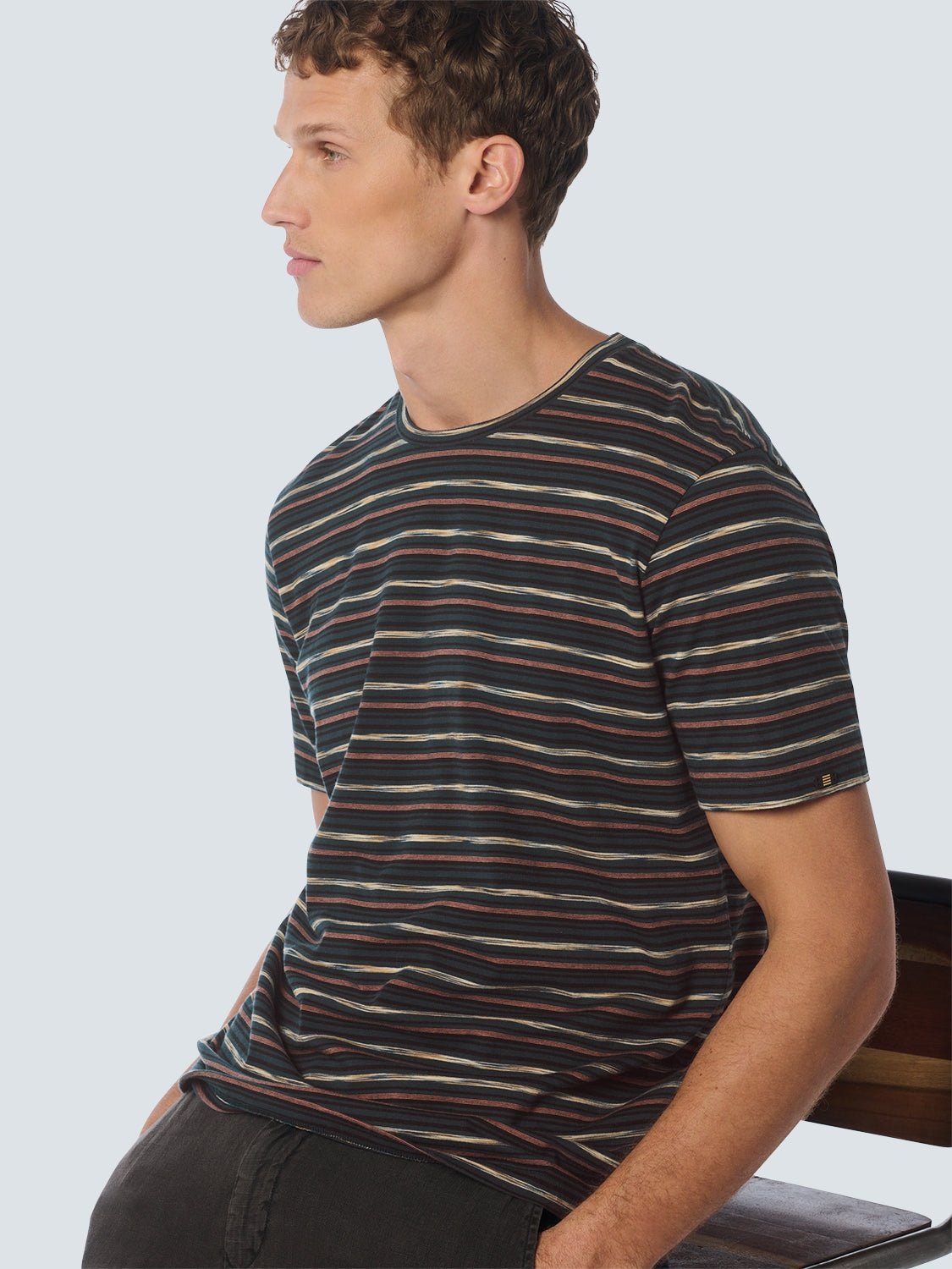 No Excess - Multi Stripe Tee - Night