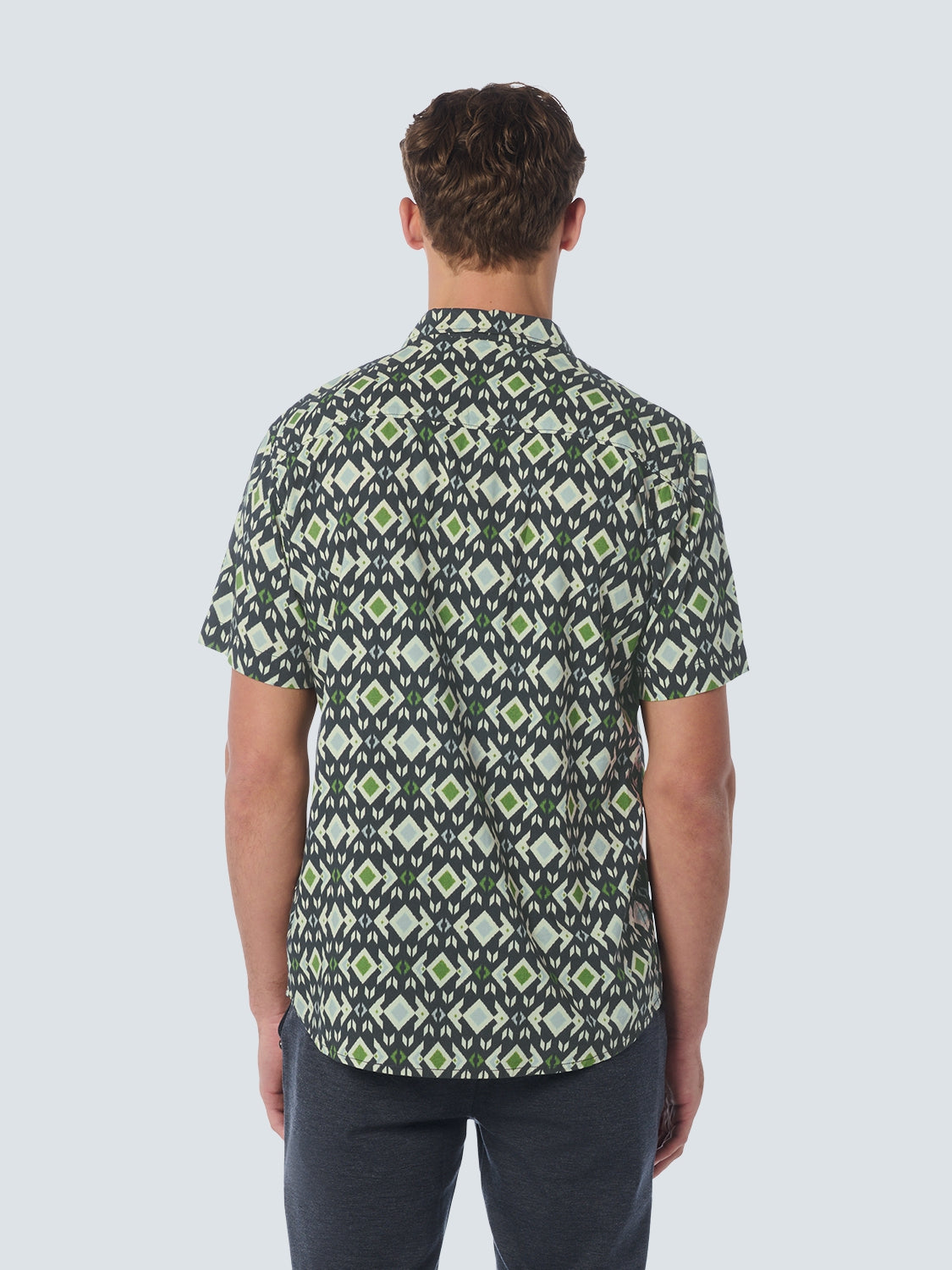 No Excess - Cancun Print SS Shirt - Night