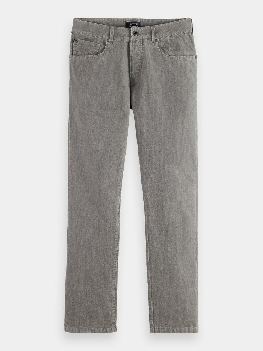 Scotch & Soda - Ralston Slim Corduroy Pant - Seal Grey