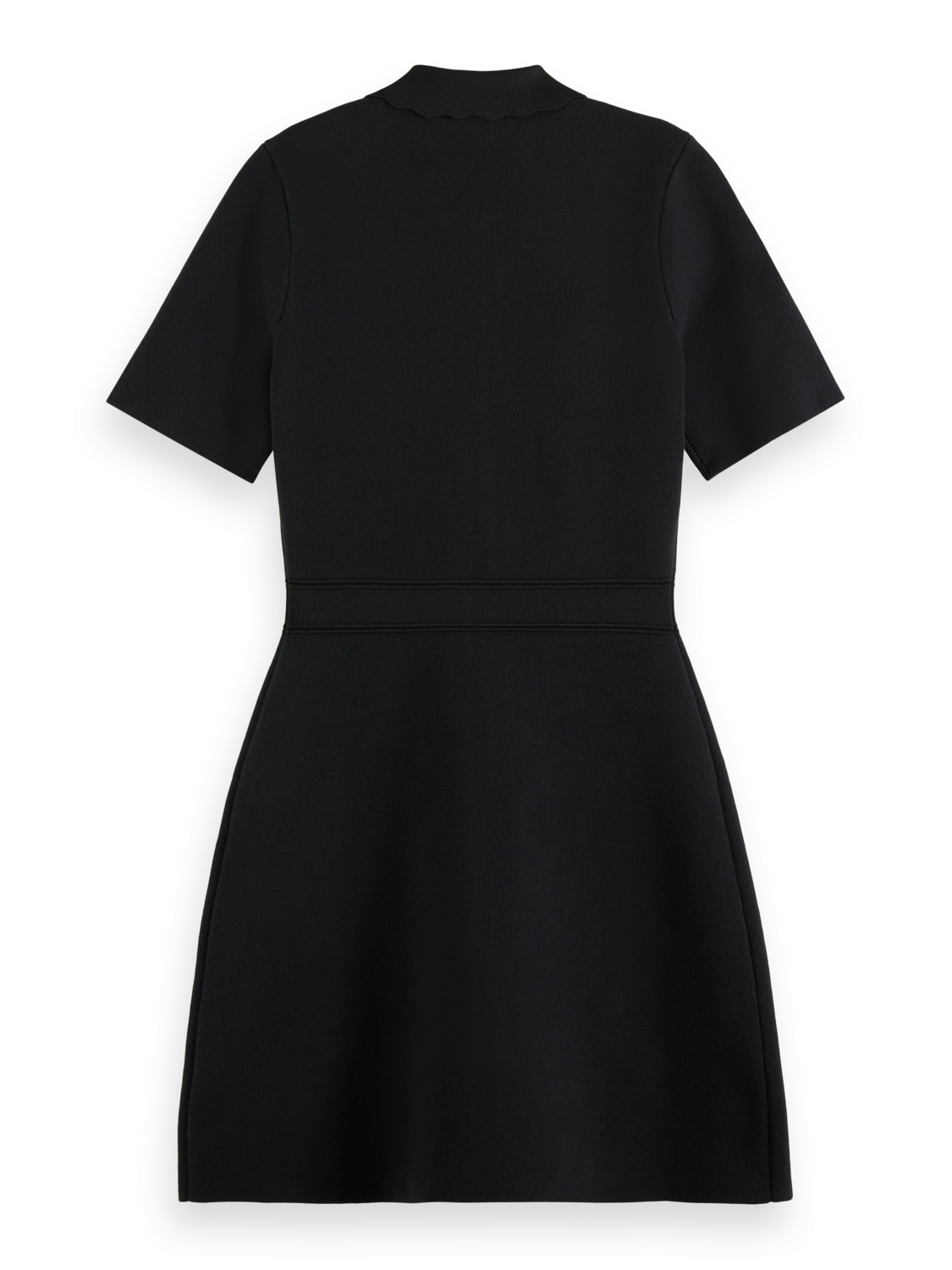 Maison Scotch - Zipped Detail Dress - Evening Black