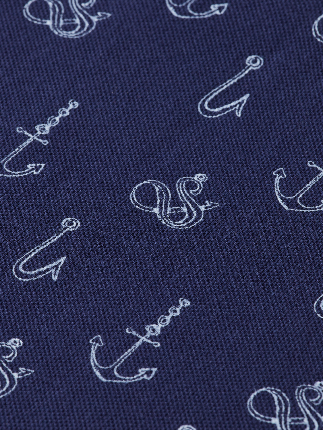 Scotch & Soda - Mini Marine Printed Polo - Navy Blue