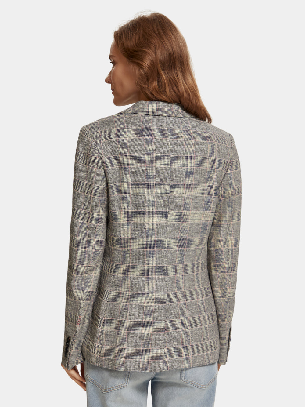 Maison Scotch - Single-Breasted Blazer - Prince Of Wales Check