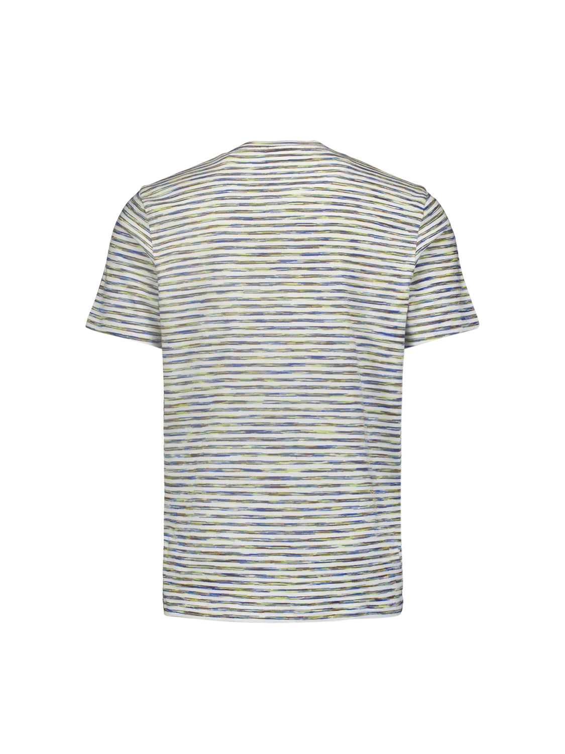 No Excess - Dutch Melange Stripe Tee - White