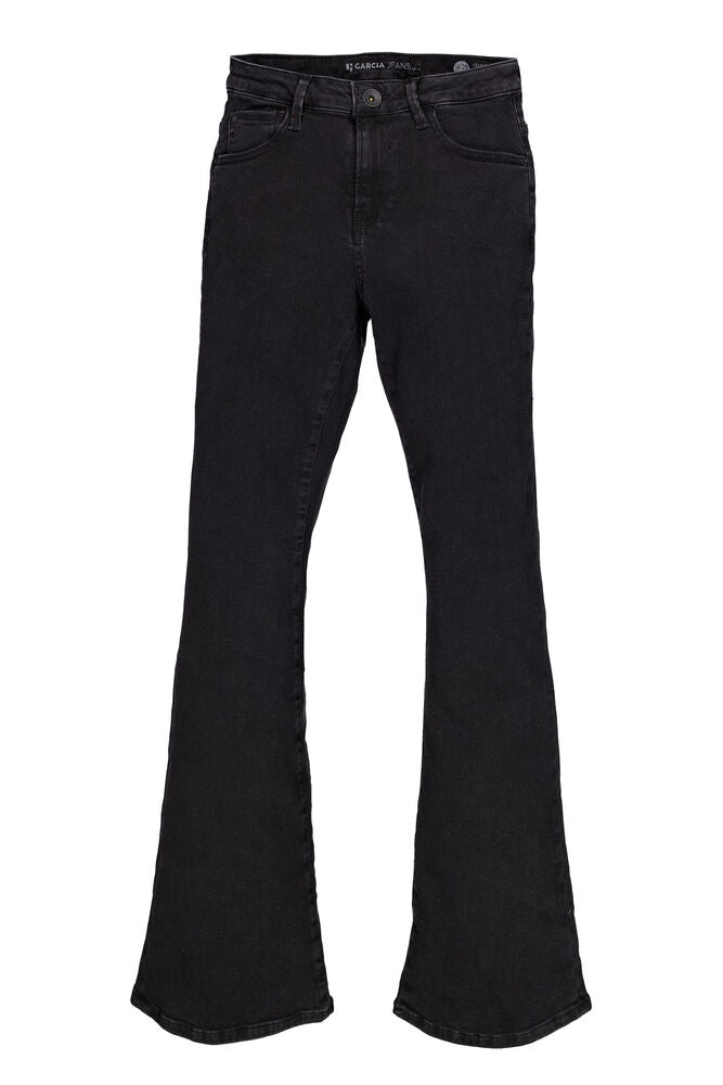 Garcia - Celia Flare Jean - Dark Used (Washed Black)