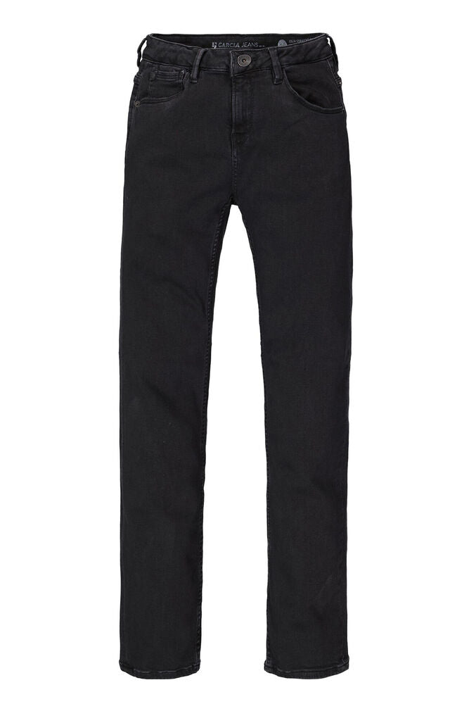 Garcia - Celia Straight Jean - Dark Used (Washed Black)