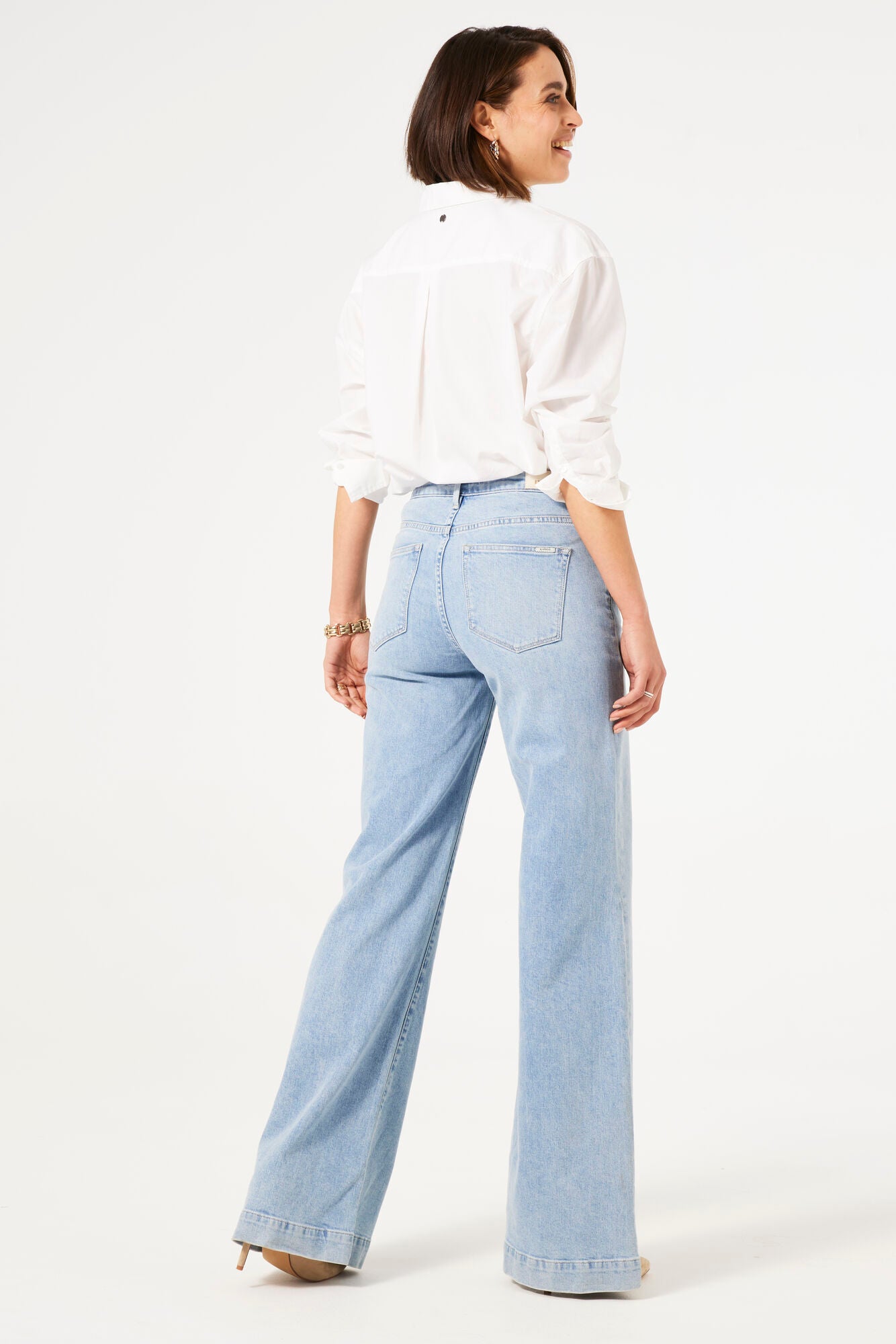 Garcia - Celia Wide Jean - Light Used