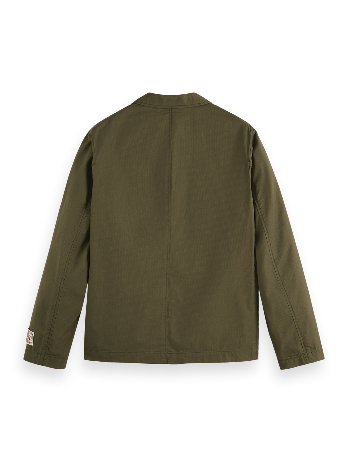 Scotch & Soda - Unconstructed Cotton-Ripstop Military Blazer - Classic Green