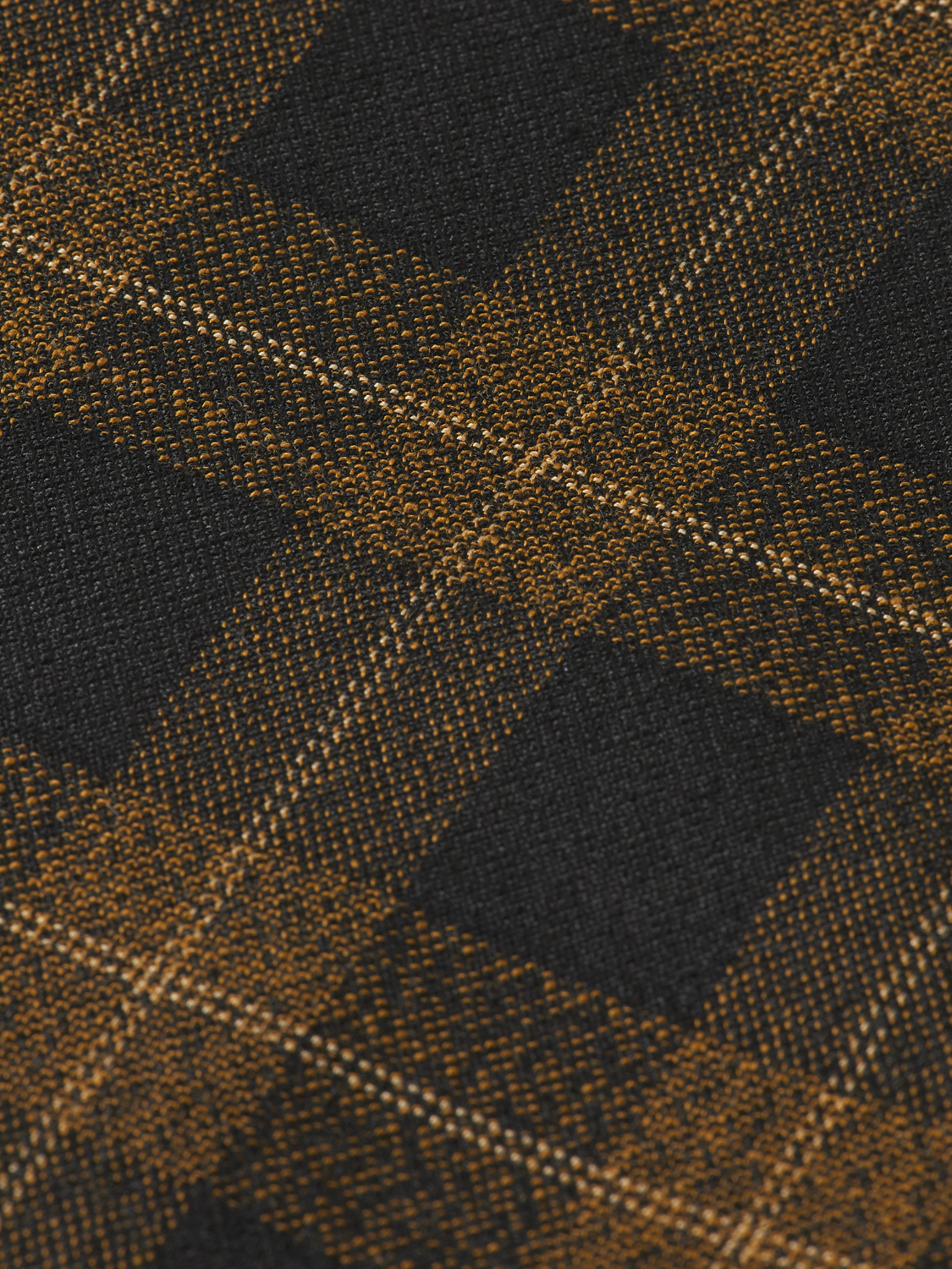 Scotch & Soda - Single-Breasted Yarn-Dyed Check Blazer - Golden Brown Check