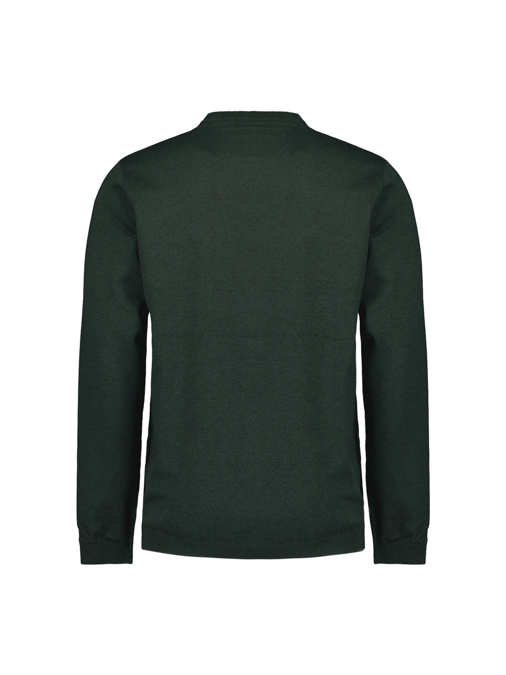 No Excess - Melange Crewneck Pullover - Dark Green