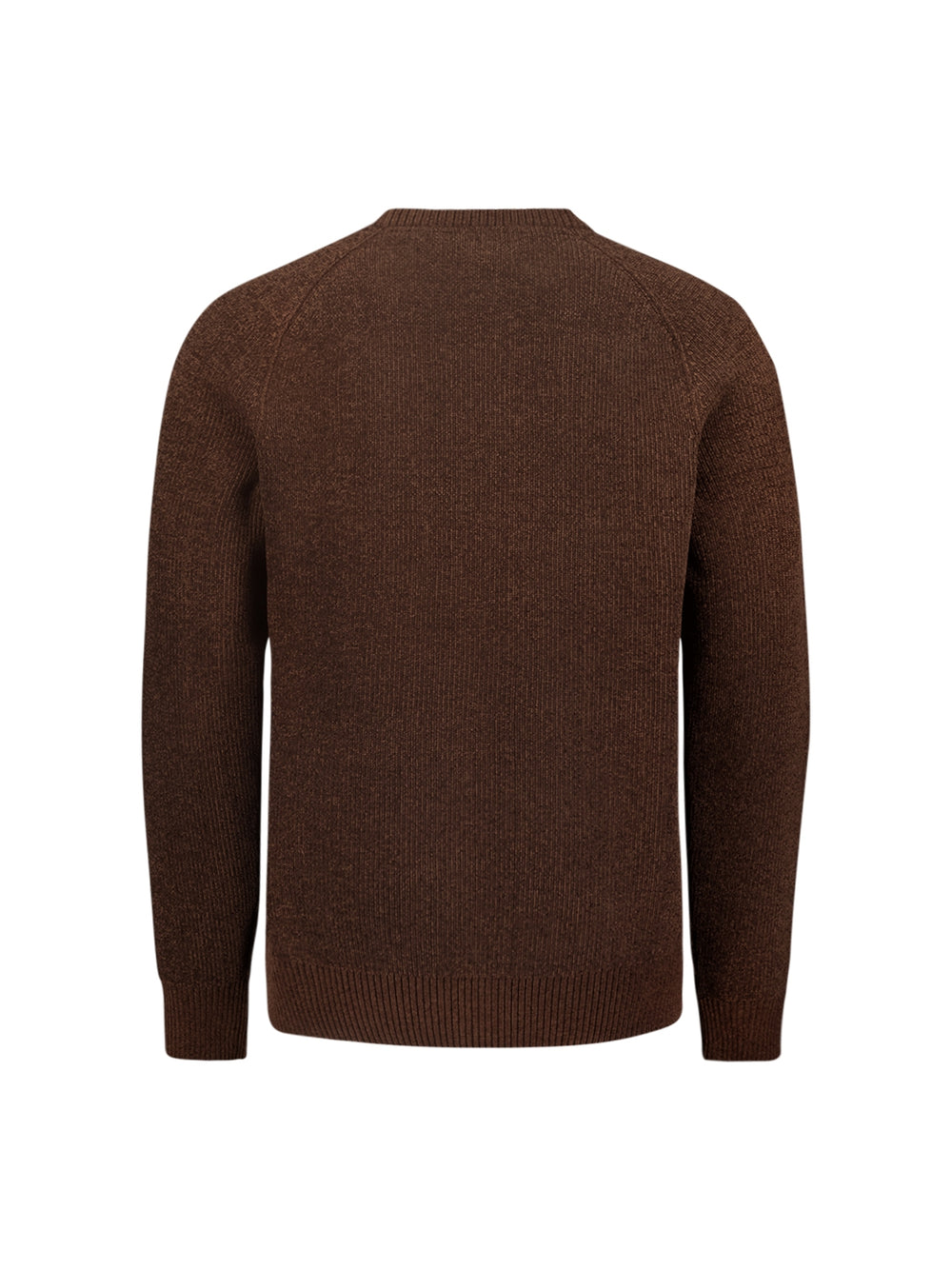 No Excess - Chenille Crewneck Pullover - Brown