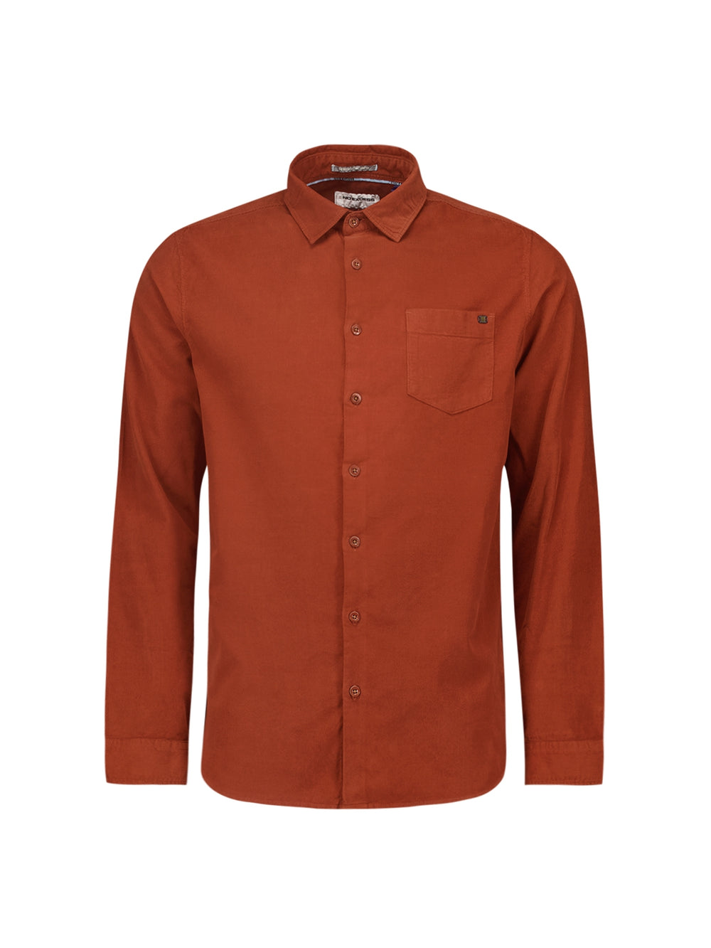 No Excess - Babycord LS Shirt - Rusty