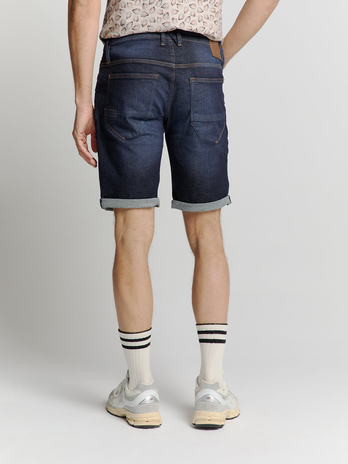 No Excess - Stretch Denim Short - Indigo