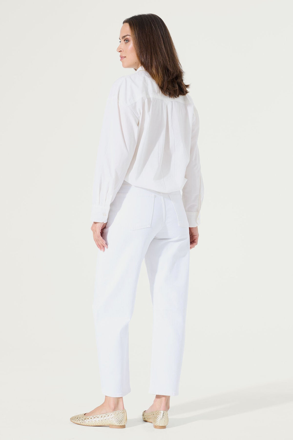 Garcia - Chyla Barrel Jean - White
