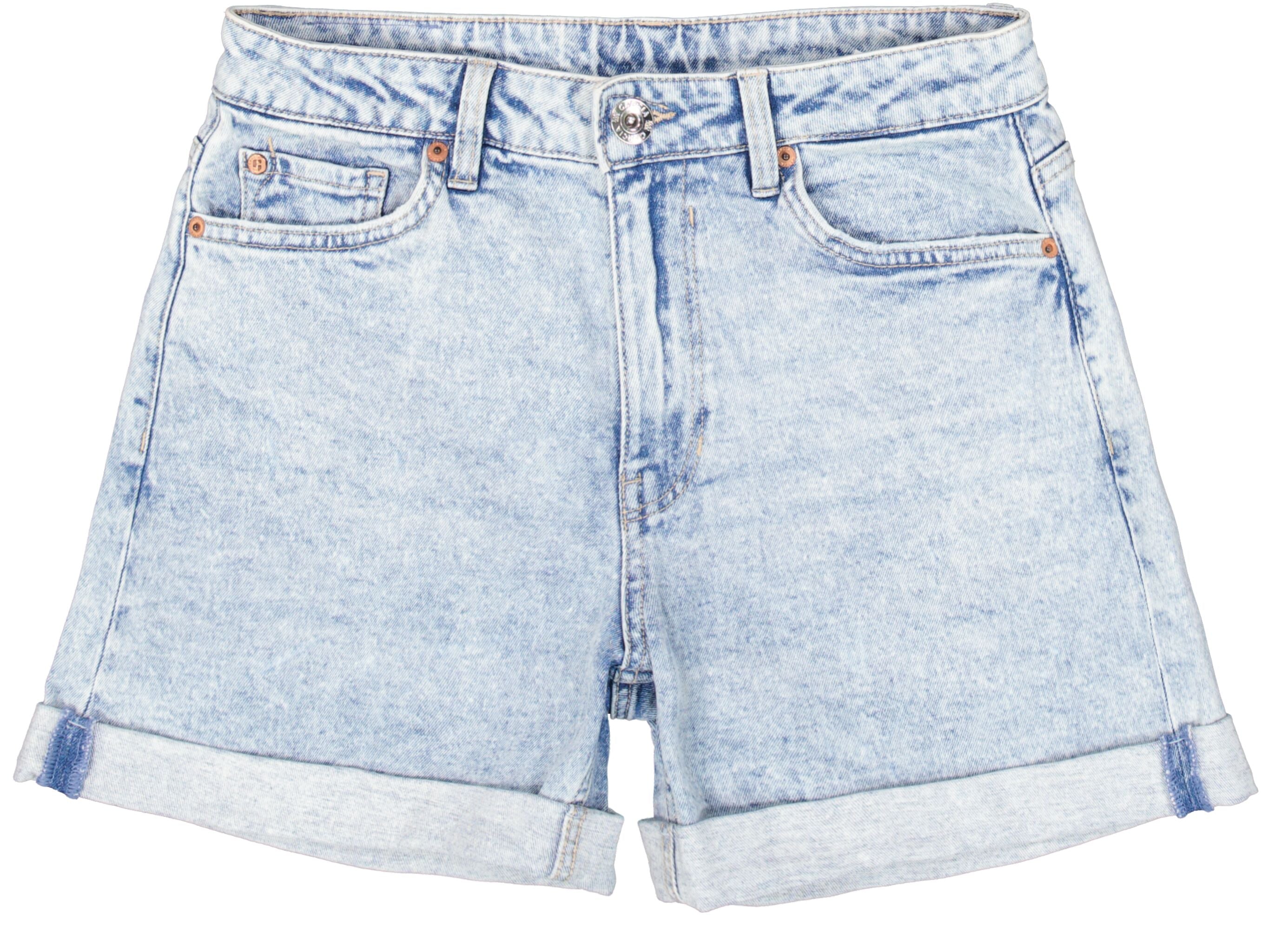 Garcia - Isabella Mom Denim Short - Medium Used Blue