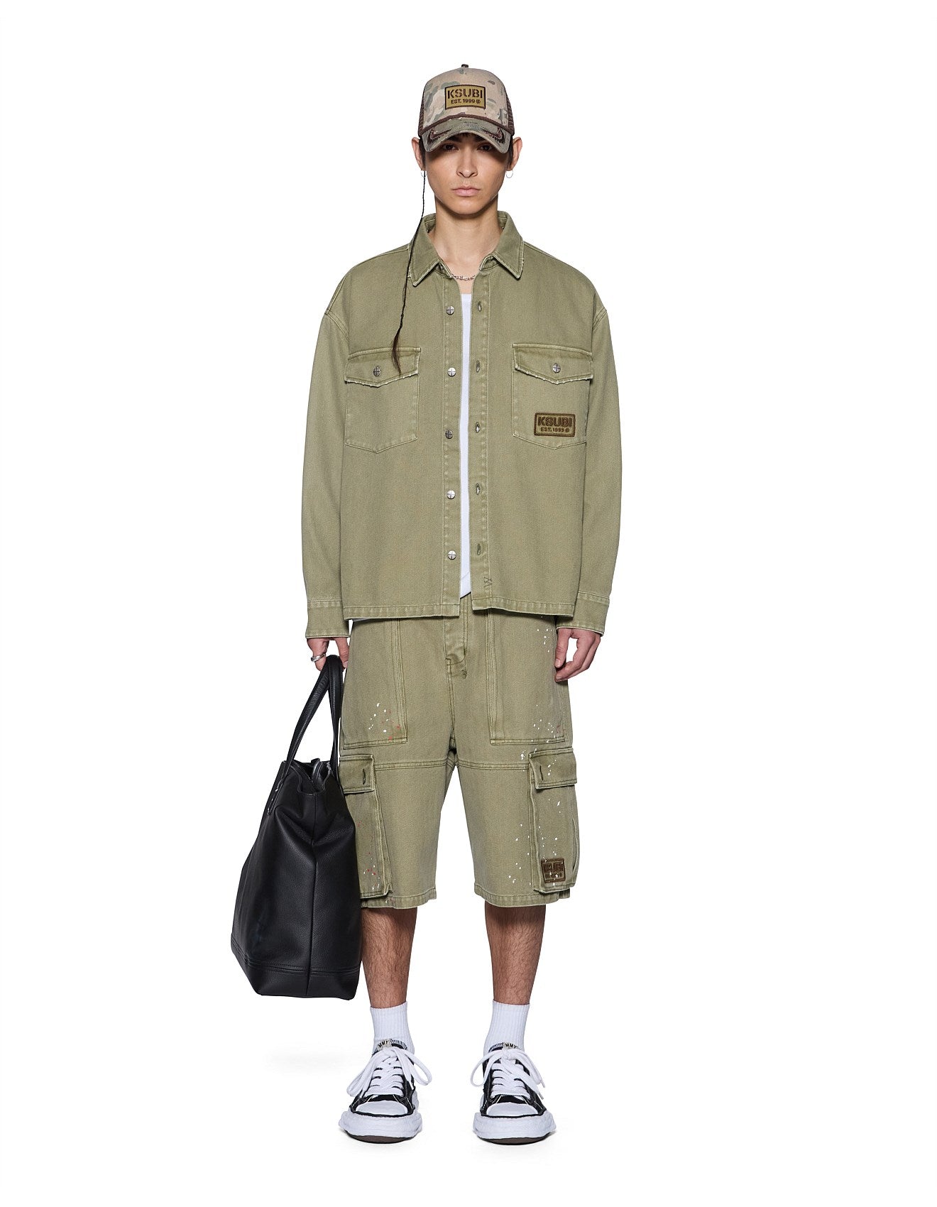 Ksubi - Lanley LS Overshirt - Militant
