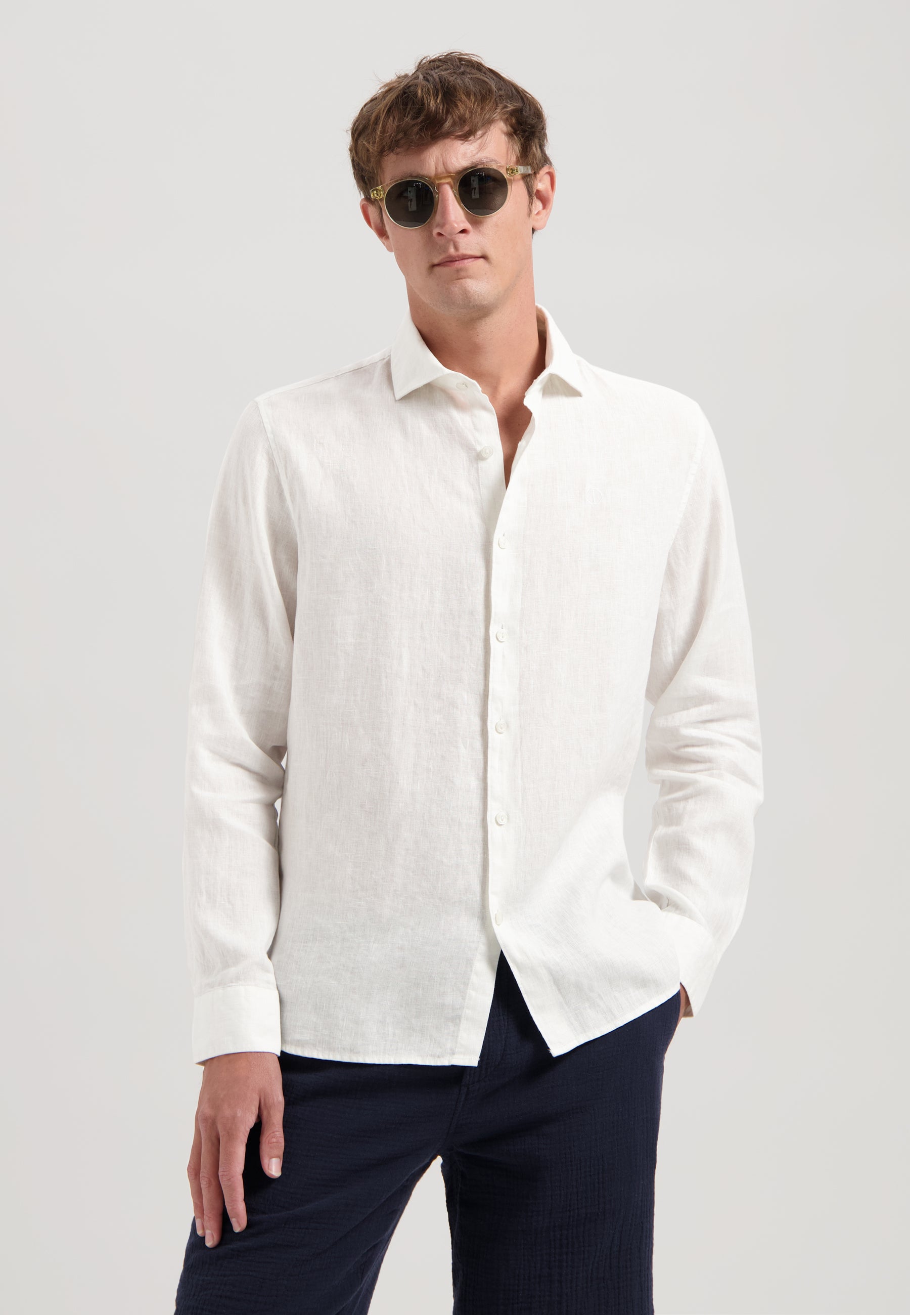 Dstrezzed - Jagger Linen Shirt - White