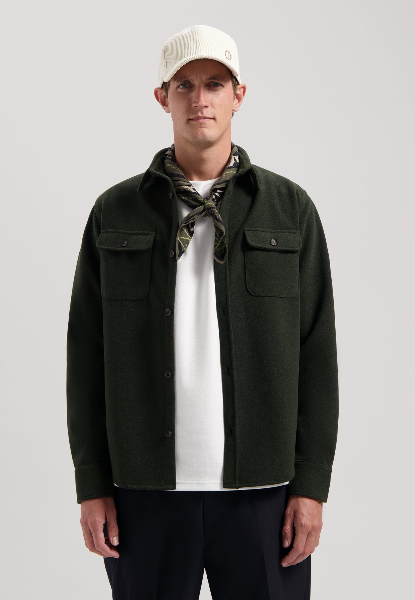 Dstrezzed - Ulrik Overshirt - Olive Night