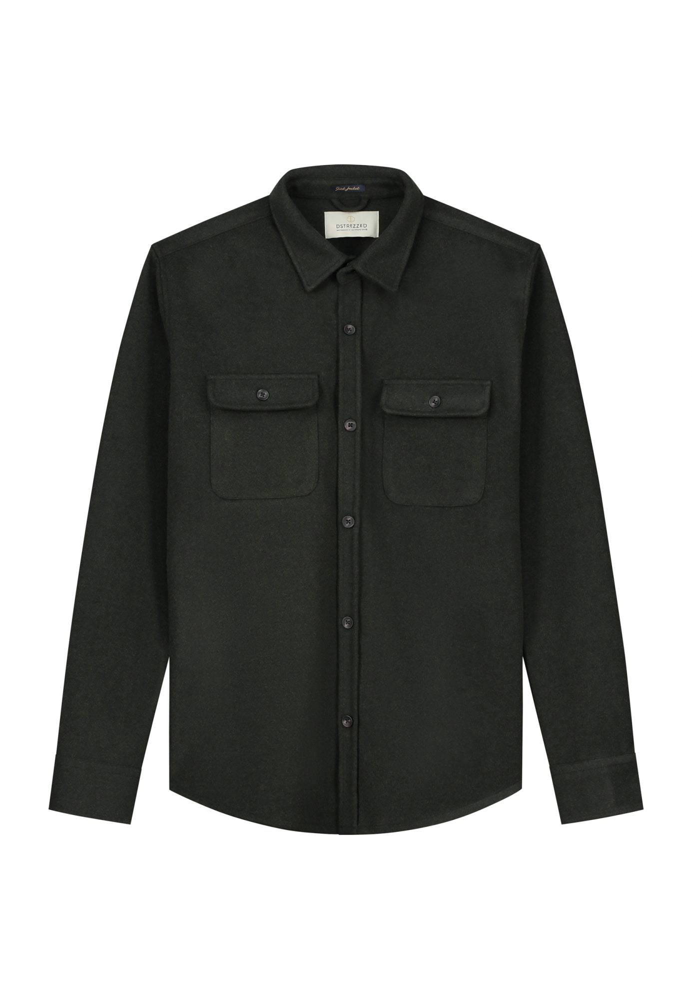 Dstrezzed - Ulrik Overshirt - Olive Night