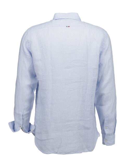 Fil Noir - Roma HBD Shirt - Sky Linen