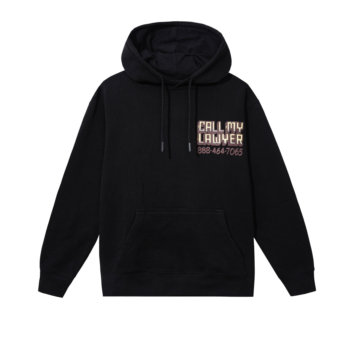 Market - Call My Lawyer Sign Hoodie - Black
