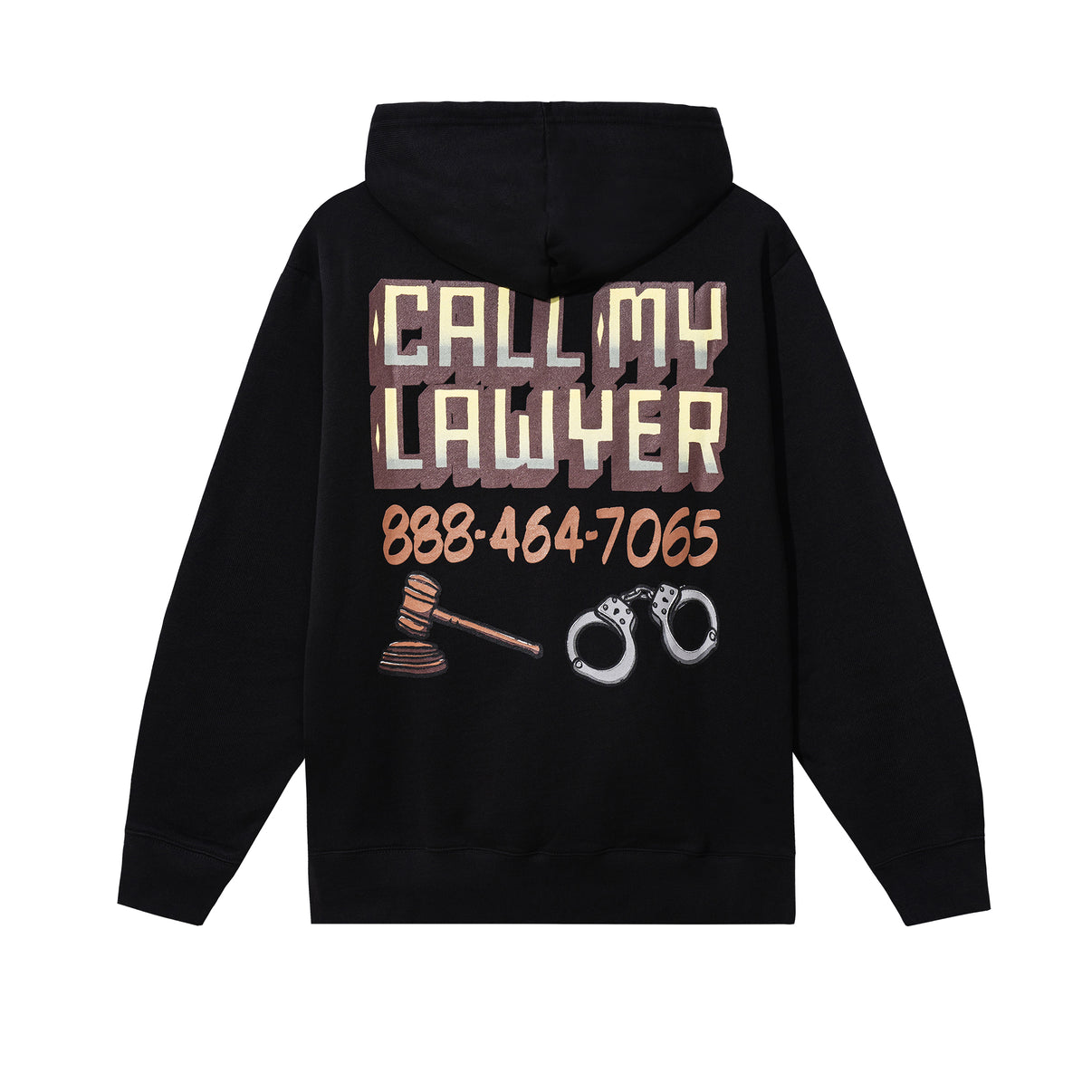 Market - Call My Lawyer Sign Hoodie - Black