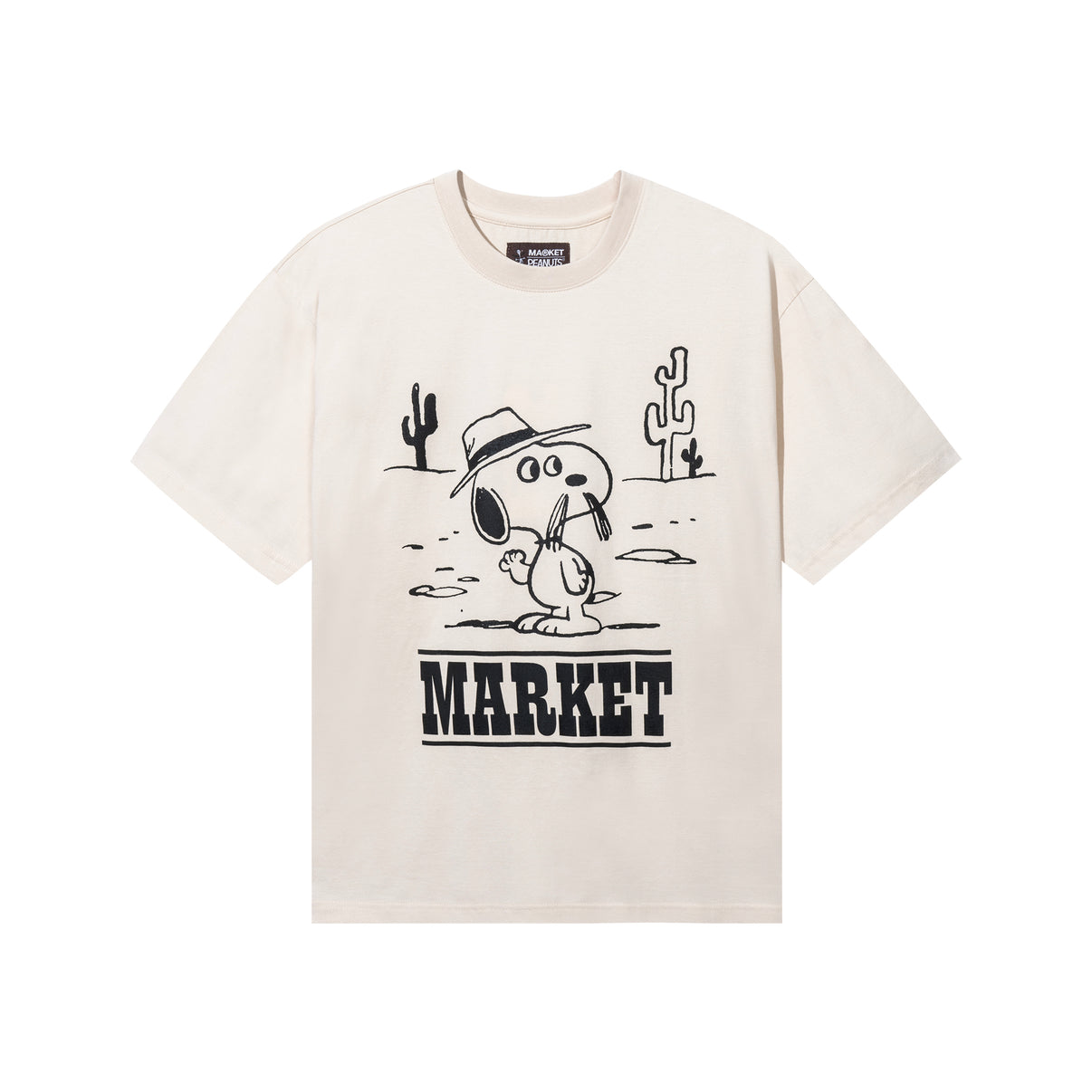 Market - Peanuts Needles Tee - Ecru