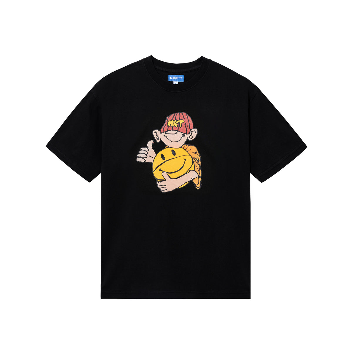 Market - Smiley Friendly Game Tee - Black