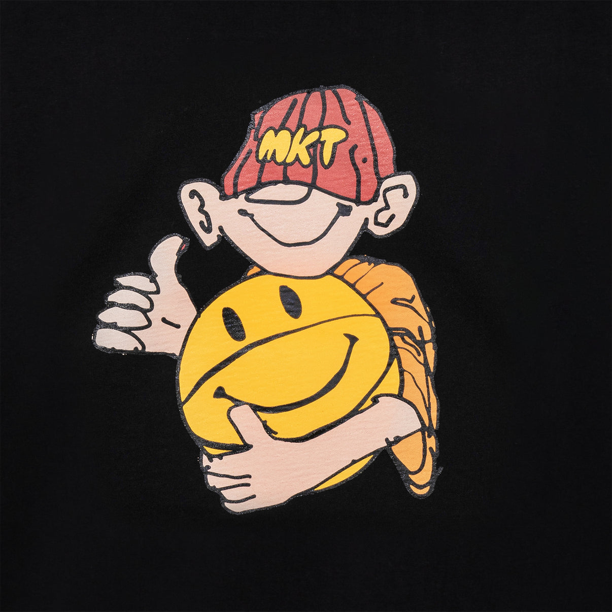 Market - Smiley Friendly Game Tee - Black