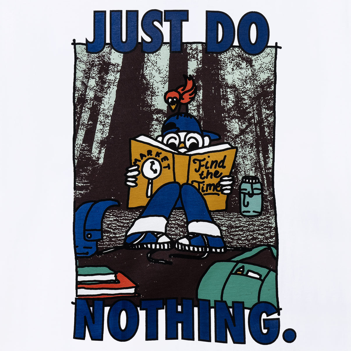 Market - Just Do Nothing Tee - White