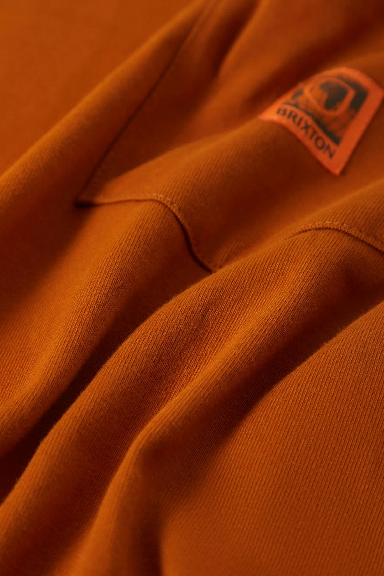 Brixton - Union Heavyweight Boxy Pocket Tee - Rustic Caramel