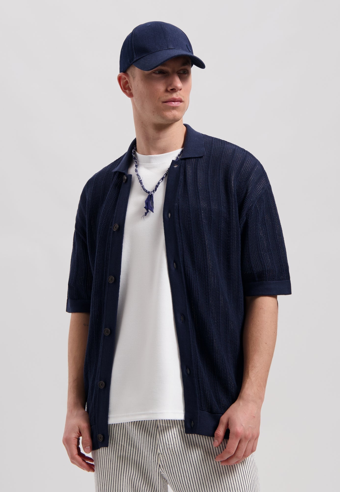 Dstrezzed - Tadeo SS Shirt - Dark Navy