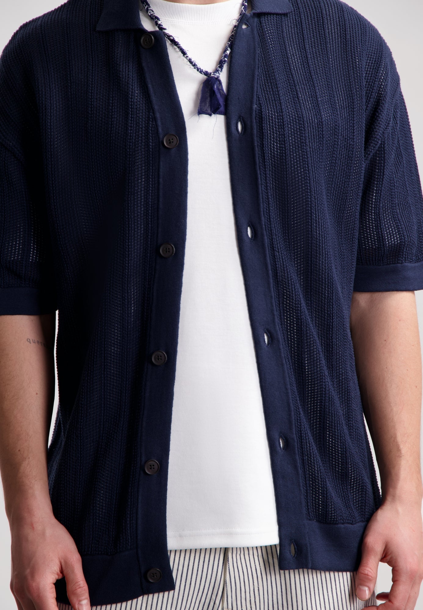 Dstrezzed - Tadeo SS Shirt - Dark Navy