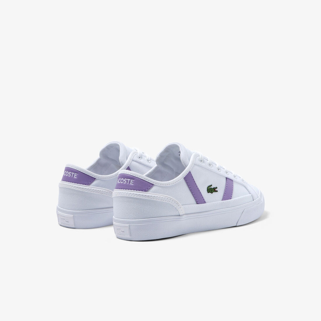Lacoste - Sideline Pro 222 3 Colour Pop Sneaker - White/Purple