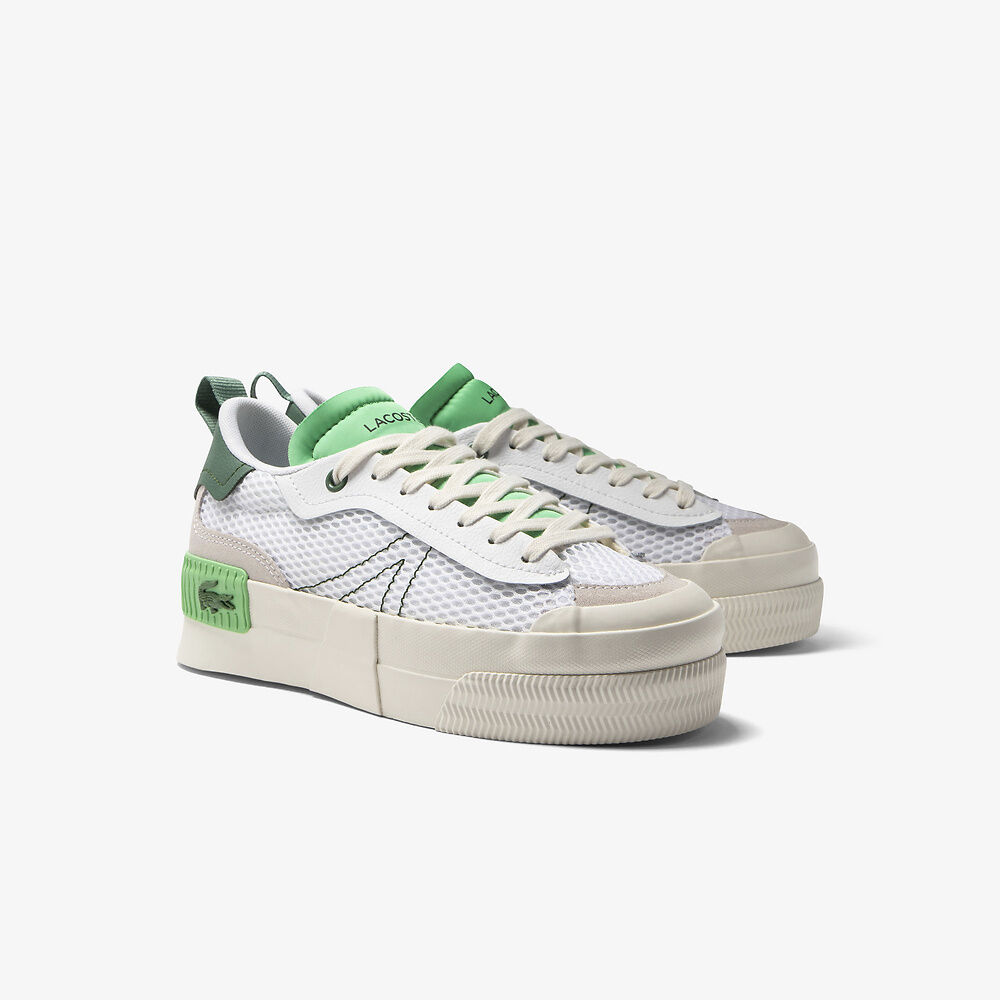 Lacoste - L004 Platform 123 2 Sneaker - White/Green