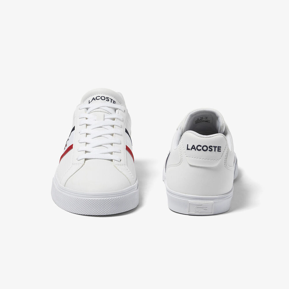Lacoste - Lerond Pro Tricolour 123 Sneaker - White/Navy/Red