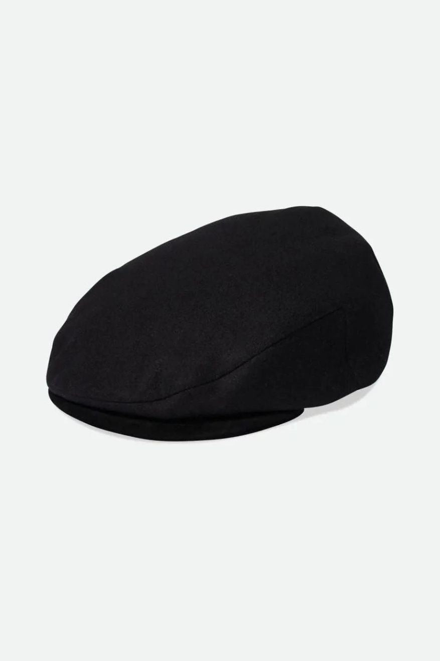 Brixton - Hooligan Baggy Reserve Snap Cap - Black/Black