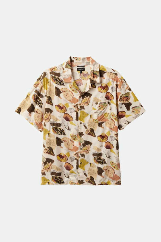 Brixton - Bunker Reserve SS Woven Shirt - Multi Colour Shell