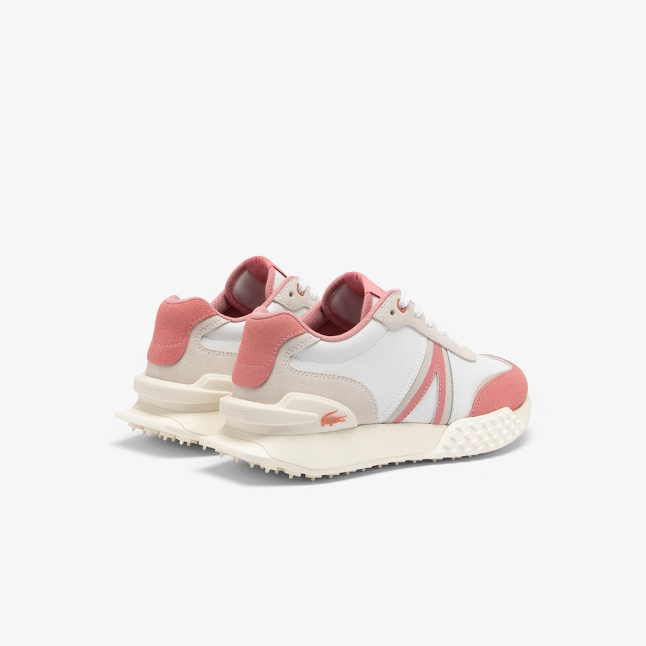 Lacoste - L-Spin Deluxe 124 2 Leather Sneaker - White/Pink