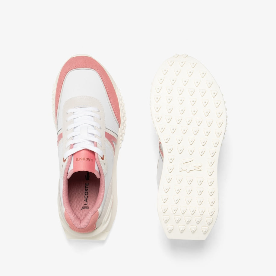 Lacoste - L-Spin Deluxe 124 2 Leather Sneaker - White/Pink