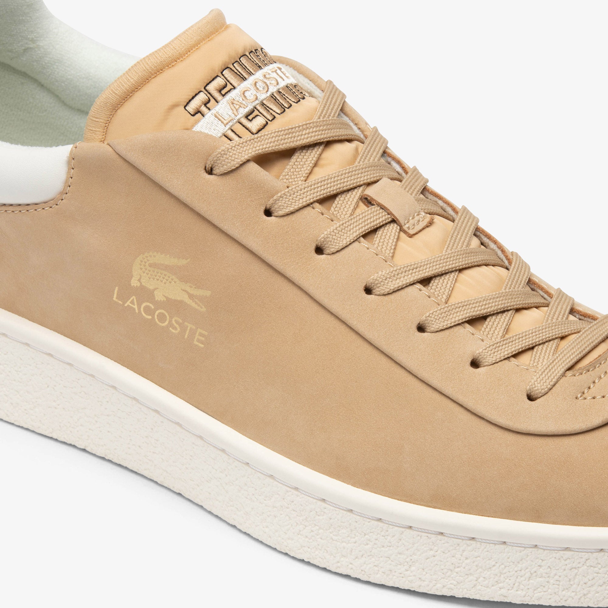 Lacoste - Baseshot Premium 124 1 Sneaker - Light Brown/White