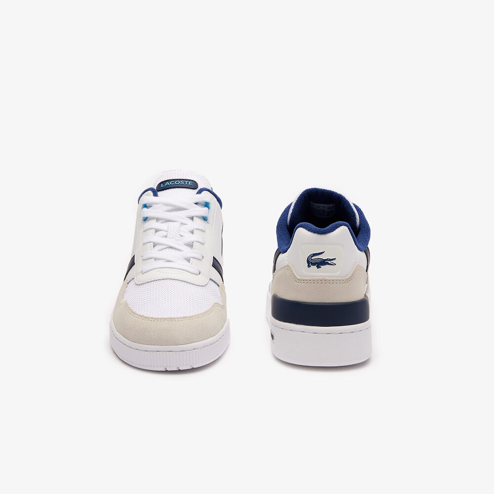 Lacoste - T-Clip 124 5 SMA Sneaker - White/Blue