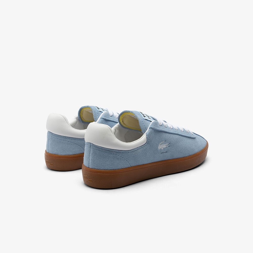 Lacoste - Baseshot 224 1 SFA Sneaker - Light Blue/Gum