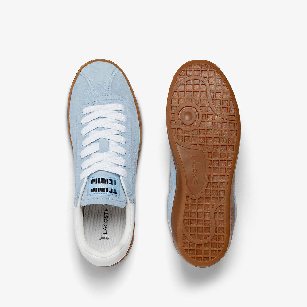 Lacoste - Baseshot 224 1 SFA Sneaker - Light Blue/Gum