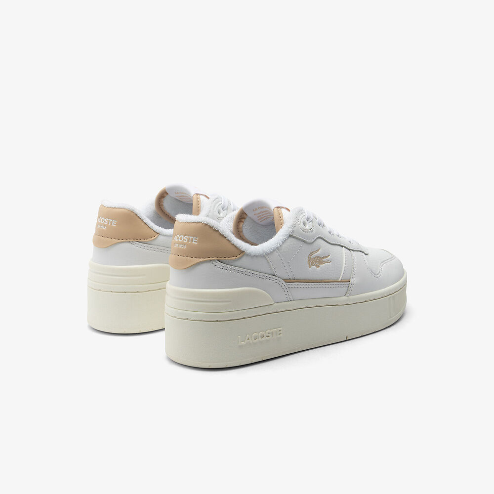 Lacoste - T-Clip Platform 224 2 SFA Sneaker - White/Off White