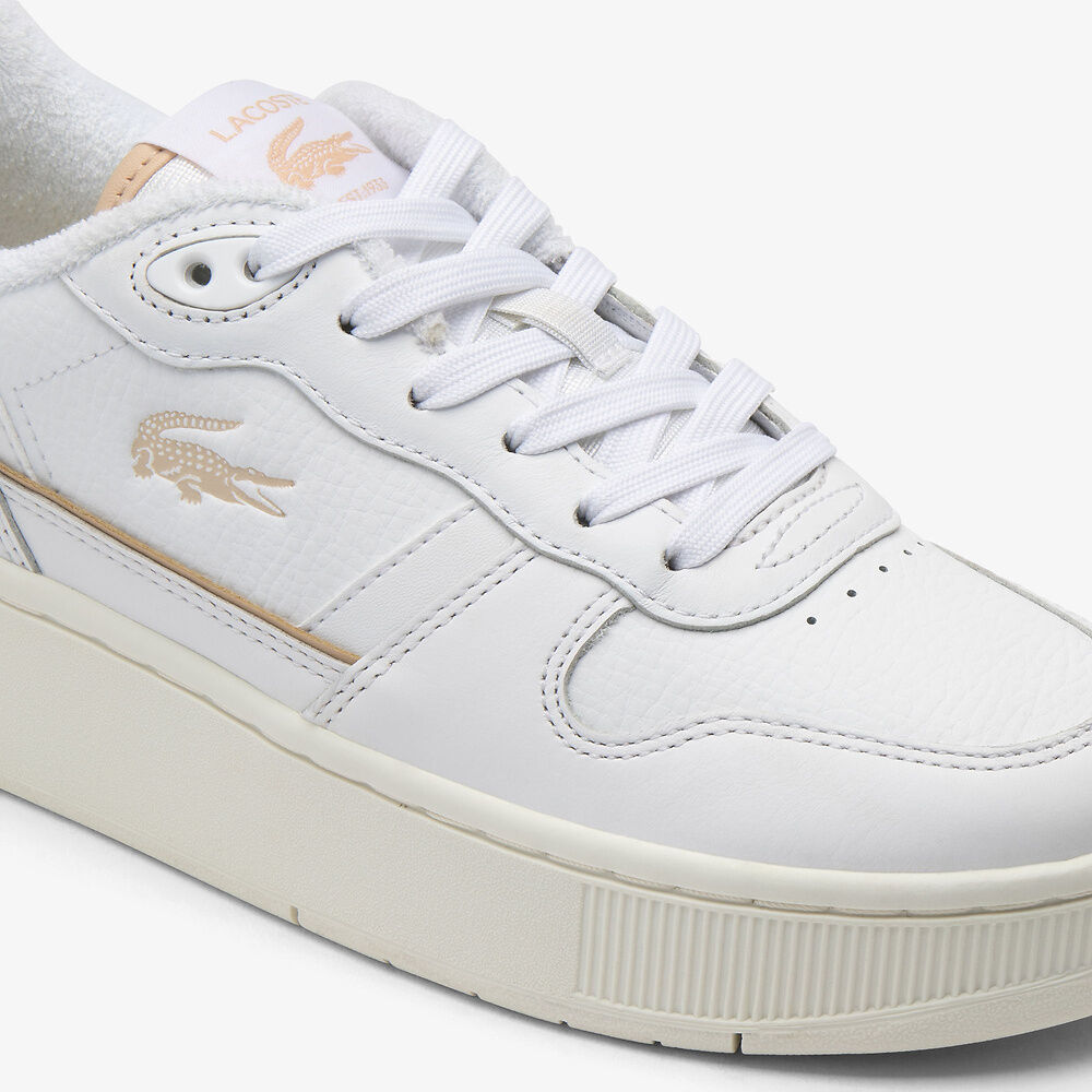 Lacoste - T-Clip Platform 224 2 SFA Sneaker - White/Off White